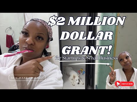 APPLY NOW! Grant for startups|Grants for small businesses. [Video]