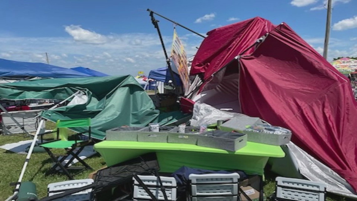 Helicopter landing destroys vendors’ products, tents at St. Francois County Fair [Video]