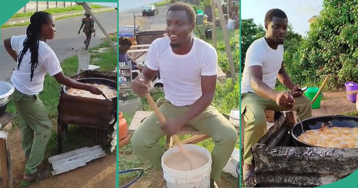 NYSC Couple Who Sell Akara in University of Ibadan Speak on Why They Started the Business [Video]