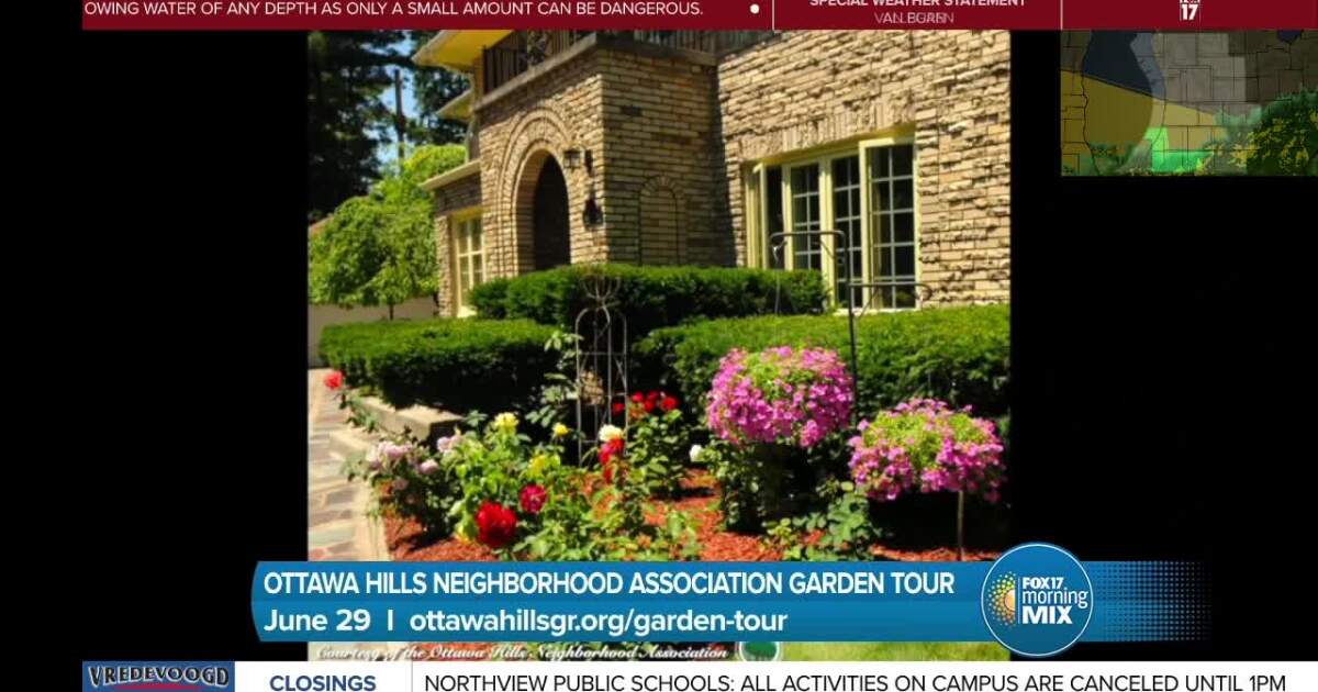 Experience the beauty of Grand Rapids’ landscapes at Ottawa Hills Garden Tour [Video]