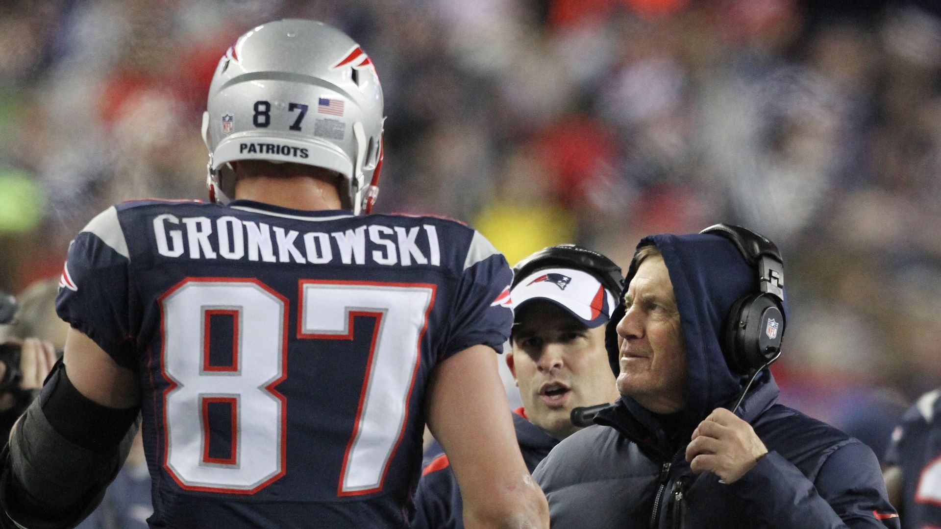 Rob Gronkowski Has Fitting Reaction To Bill Belichick’s Rumored Romance [Video]