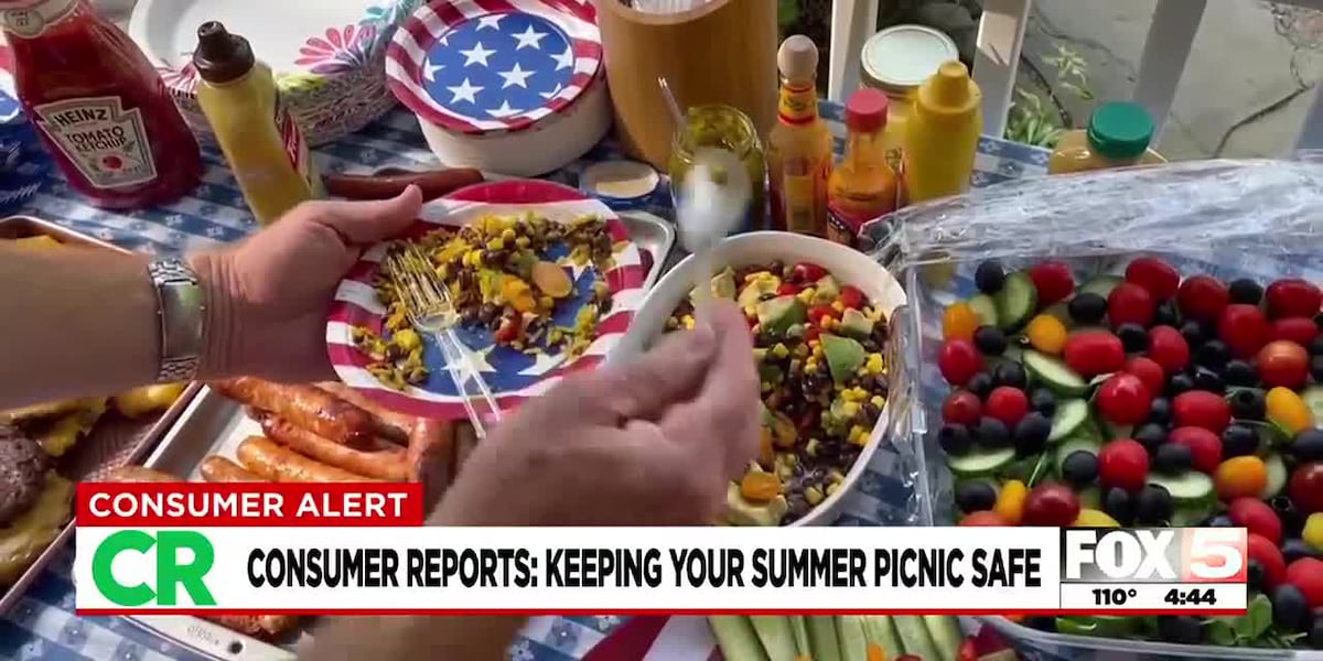 Consumer Reports: Safe summer picnic tips [Video]