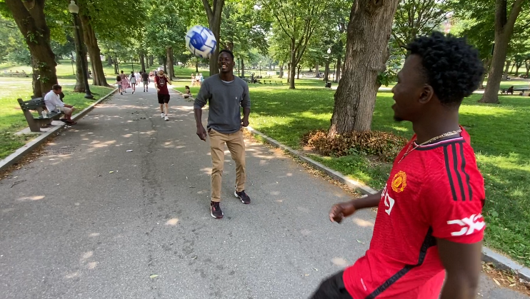 5 for Good: AmeriCorps volunteer workers help Guinean migrants connect through soccer [Video]