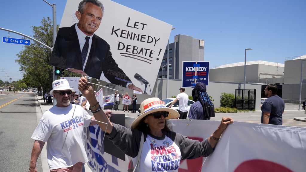 Robert F. Kennedy Jr. didn’t make presidential debate stage [Video]