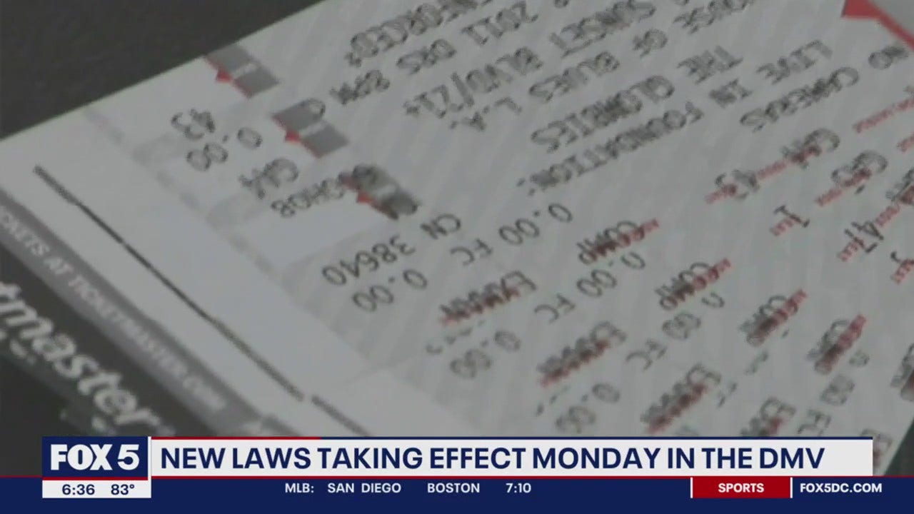 New DMV laws going into effect in July [Video]