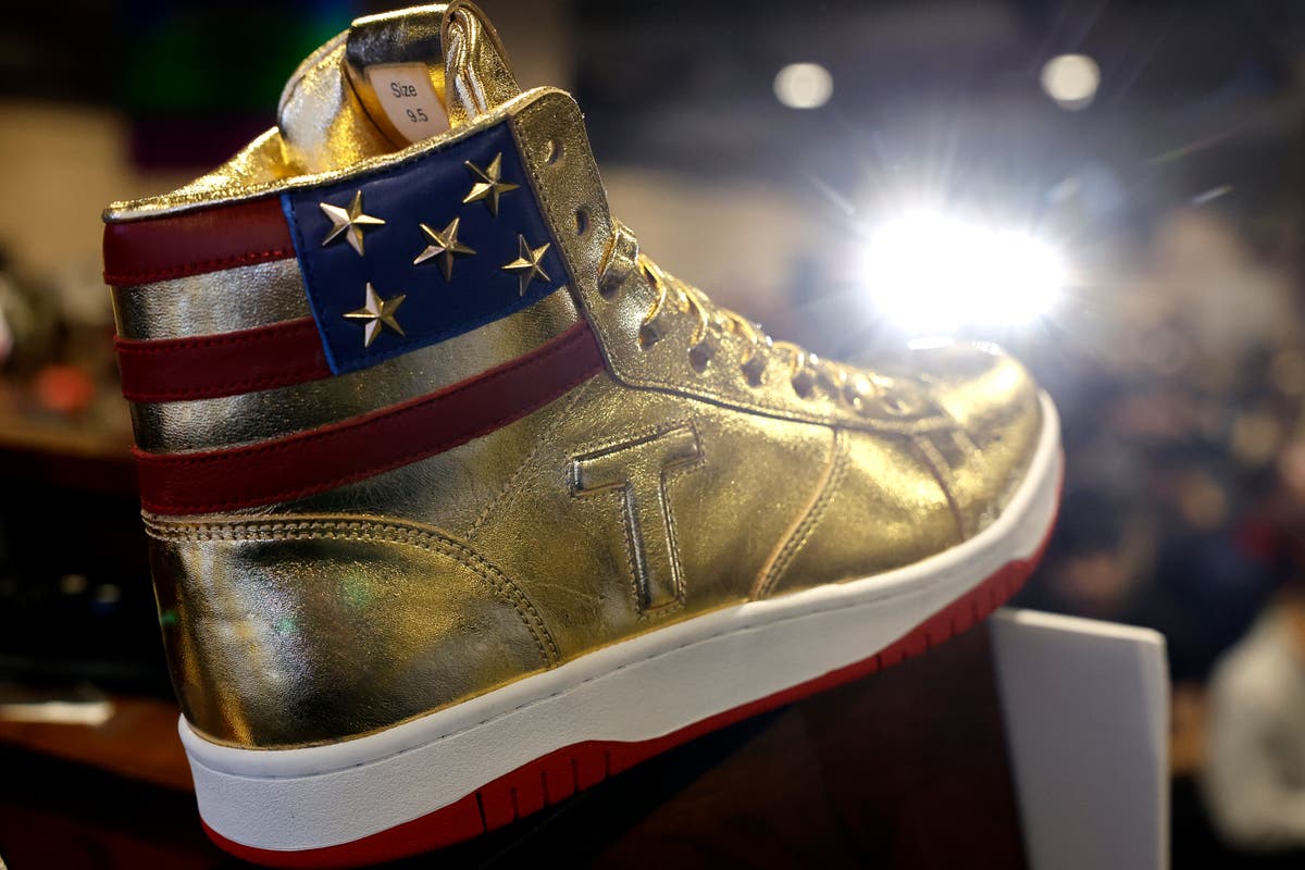 Trump sneaker line sues over knockoffs days after Lauren Boebert brags about her very China counterfeit pair [Video]