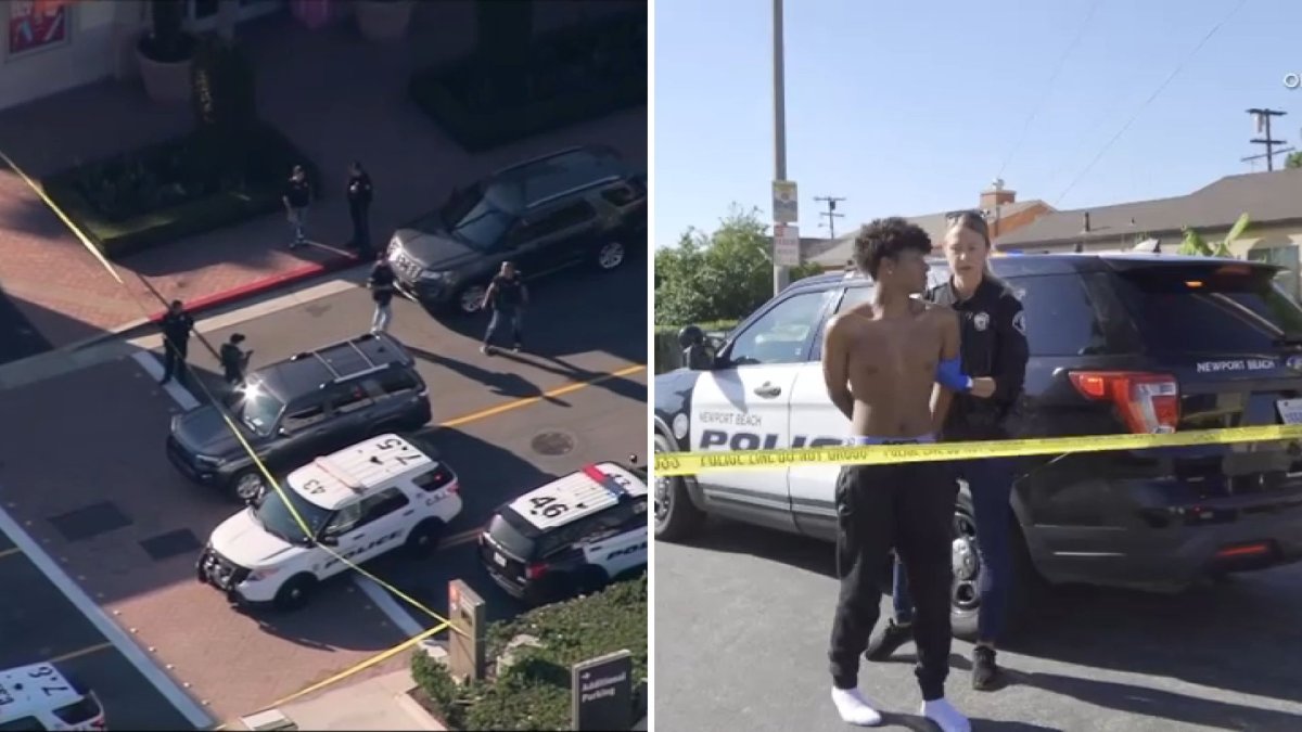 Woman killed in robbery at Newport Beach shopping mall  NBC Los Angeles [Video]