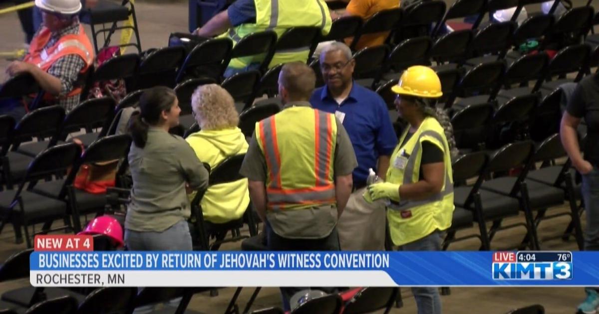 Rochester businesses excited by the return of the 2024 Jehovah’s Witness Convention | News [Video]