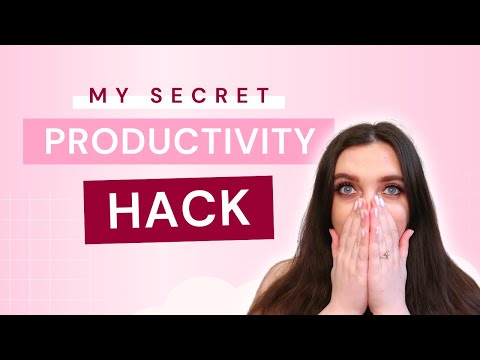 The BEST Productivity Hack For Entrepreneurs // My best kept secret… [Video]