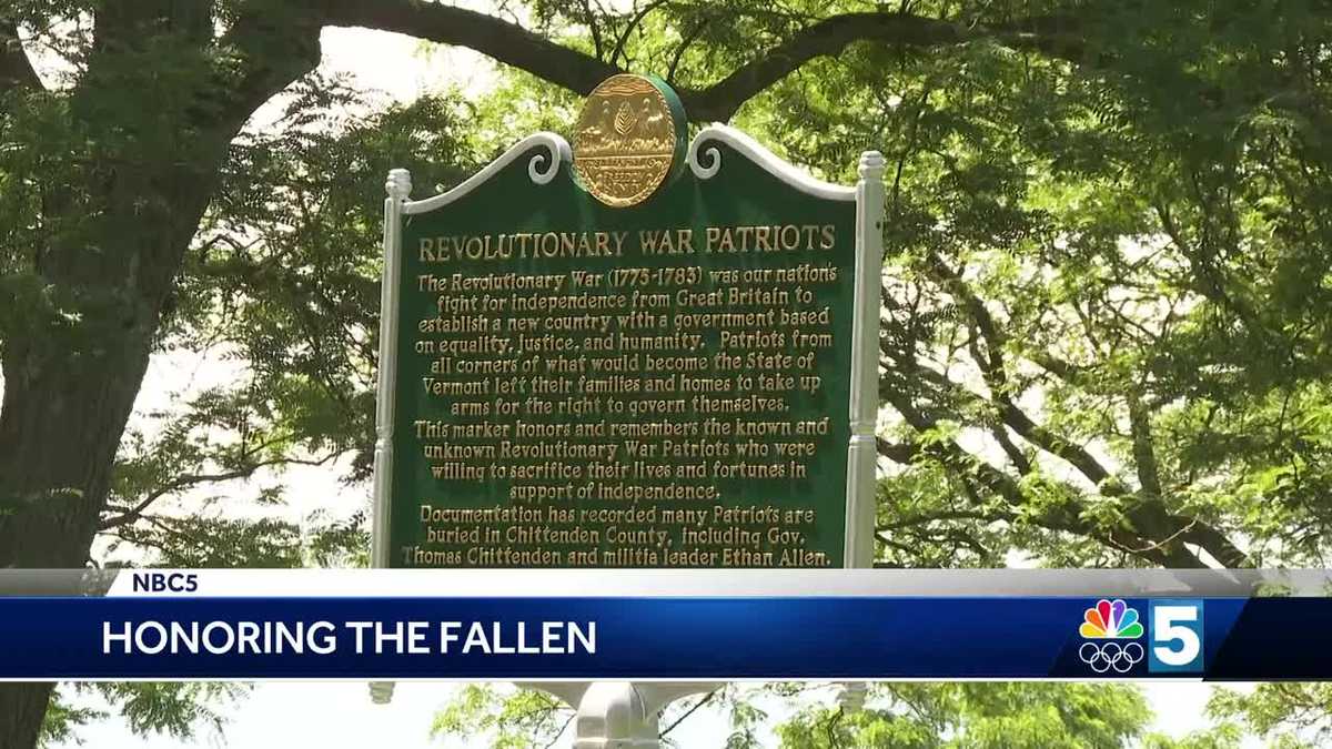 A new historical marker in Burlington honors Revolutionary War Veterans [Video]