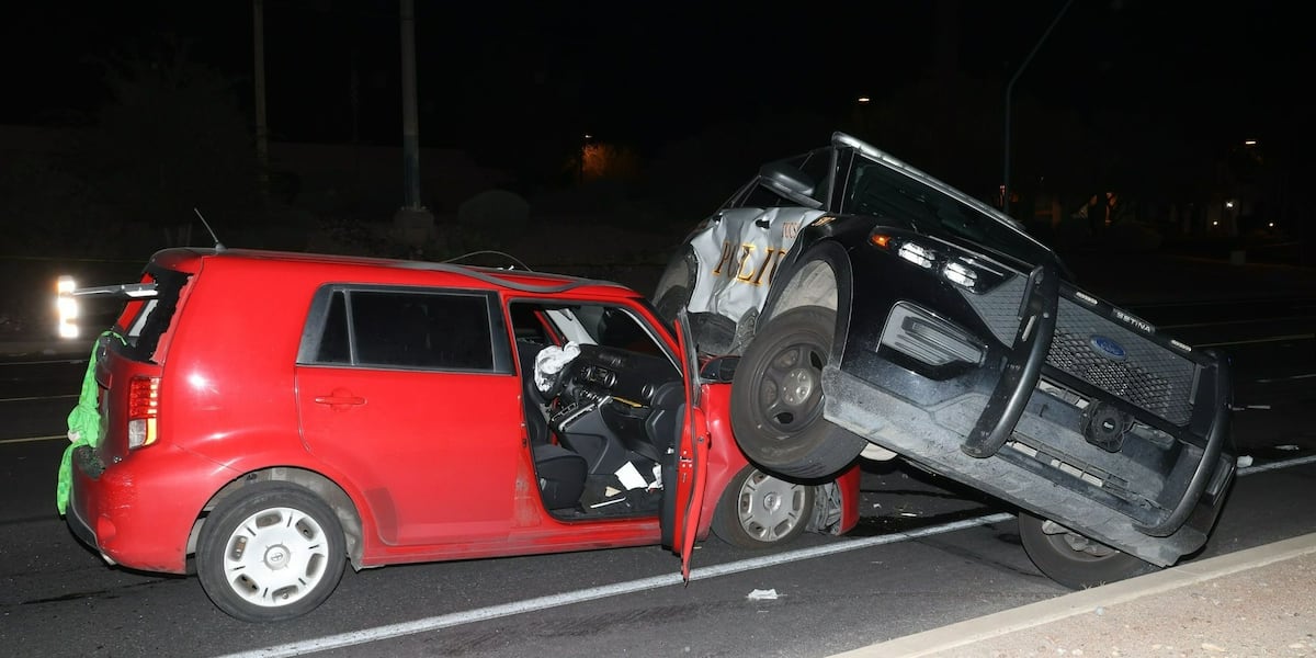 3 Tucson police vehicles reportedly hit by intoxicated drivers [Video]