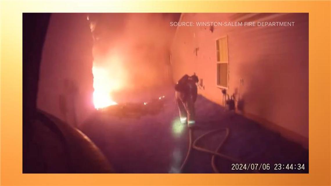 Fireworks destroy Winston-Salem home | wfmynews2.com [Video]