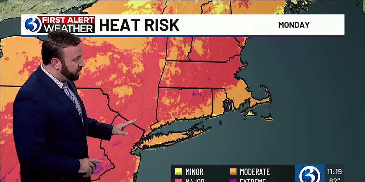 WEATHER: String of first alert weather days start Monday with humidity soaring [Video]