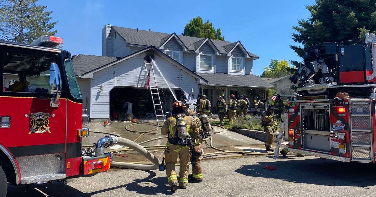 Meridian fire crews respond to three fires in one hour [Video]