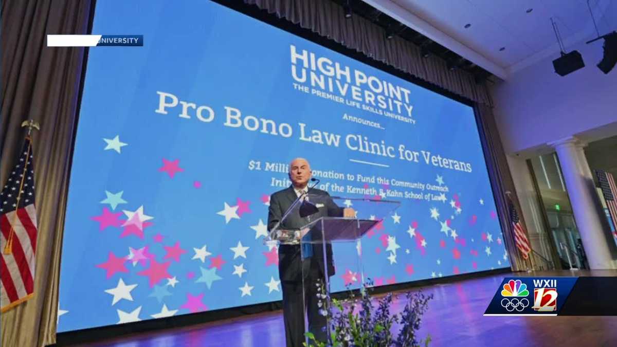 High Point University starts law clinic for veterans [Video]