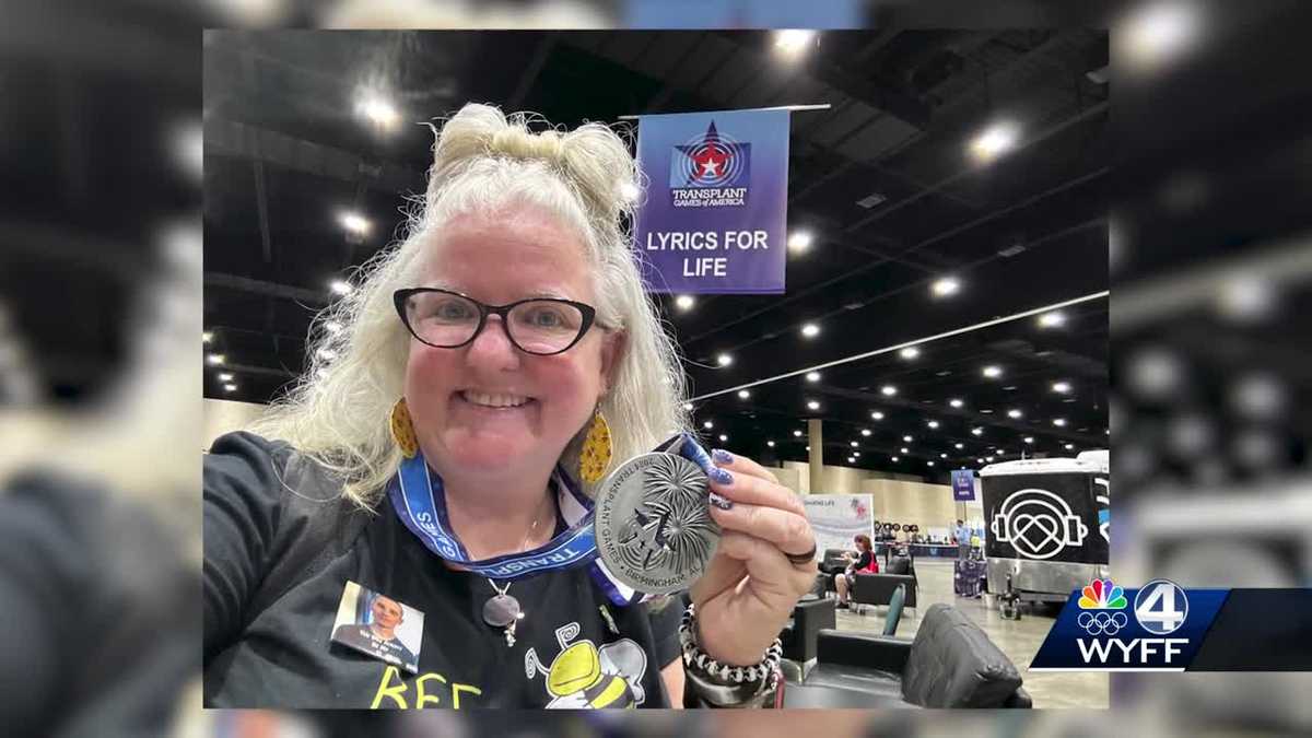 Mother competes at Transplant Games of America [Video]