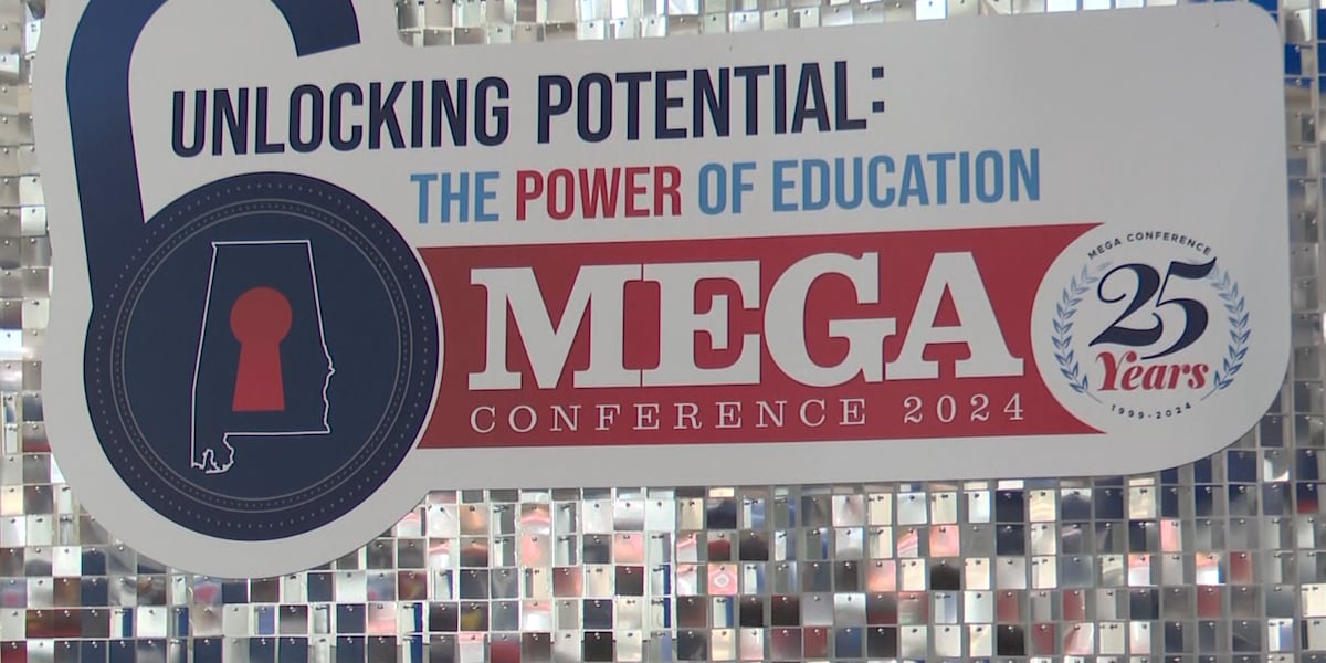 Over 3,200 educators in Mobile this week for 25th annual MEGA Conference [Video]