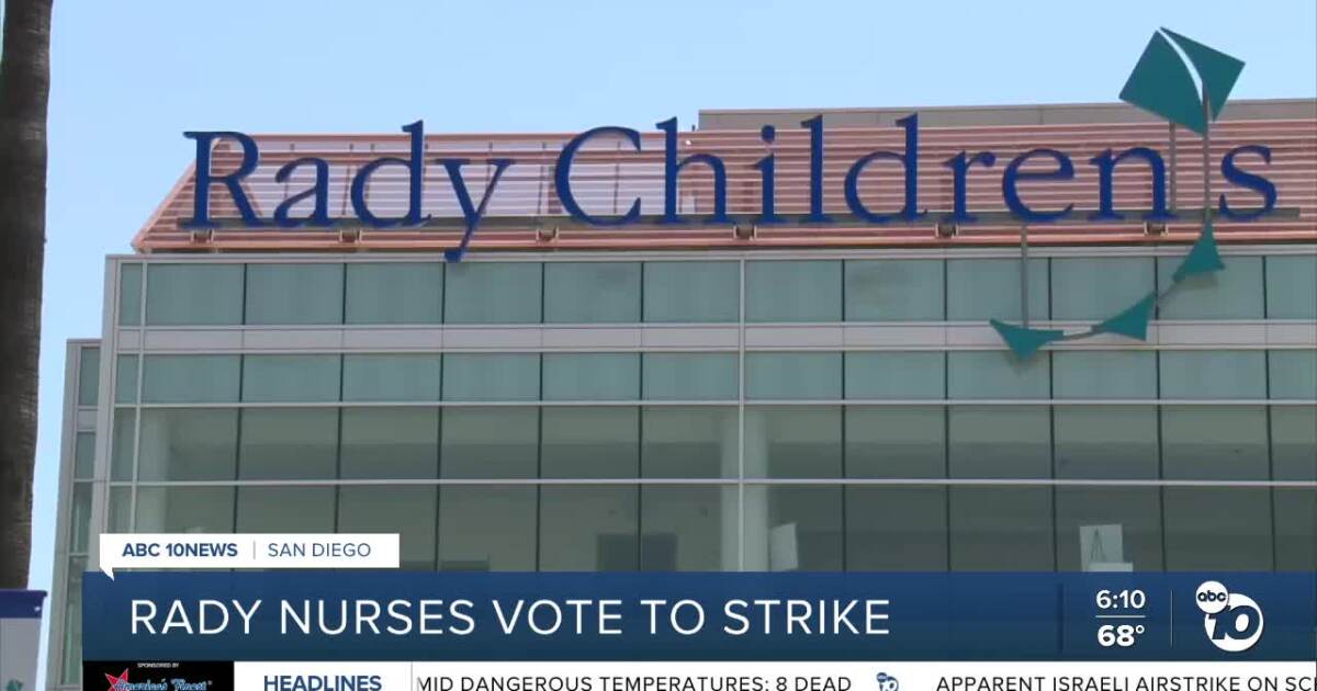 Nurses at Rady Children’s Hospital vote to go on strike [Video]