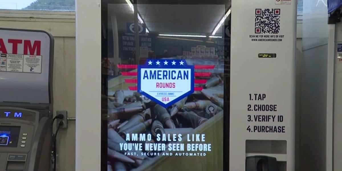 Company behind ammo vending machines says hundreds of new locations are coming [Video]