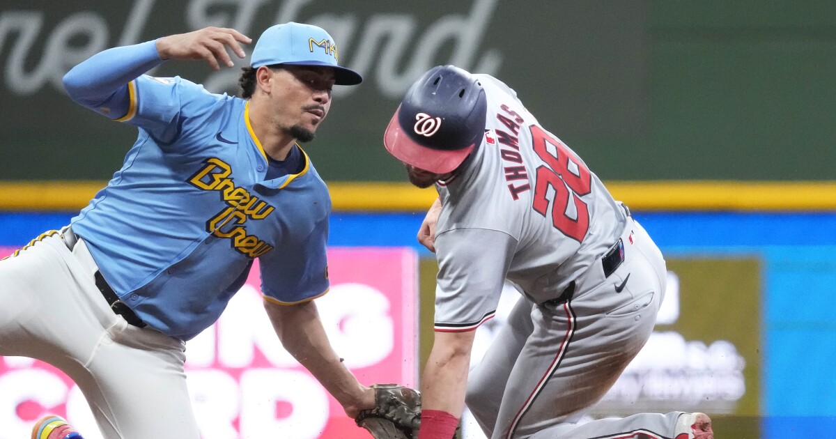 The Brewers lose to the Nationals ending their 5-game losing streak [Video]