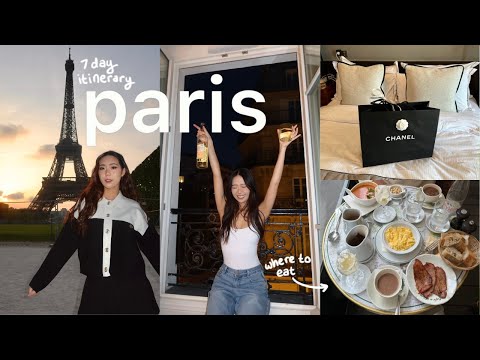 Paris travel vlog 🇫🇷  7 day itinerary, must try restaurants, eiffel tower, lourve, tuileries garden [Video]