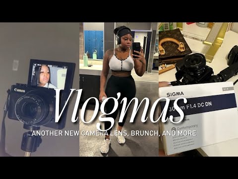 Vlogmas Day 9: ANOTHER Camera Lens + Life As a Content Creator [Video]