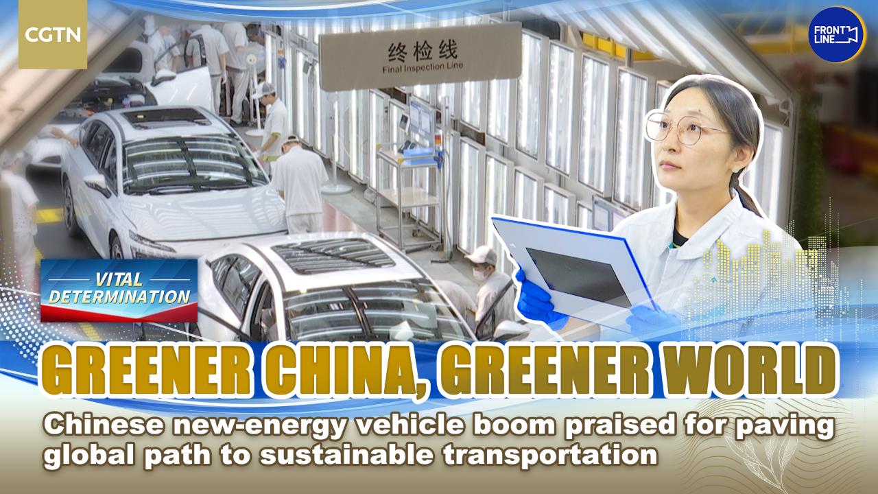 Chinese NEV boom praised for paving path to sustainable transportation [Video]