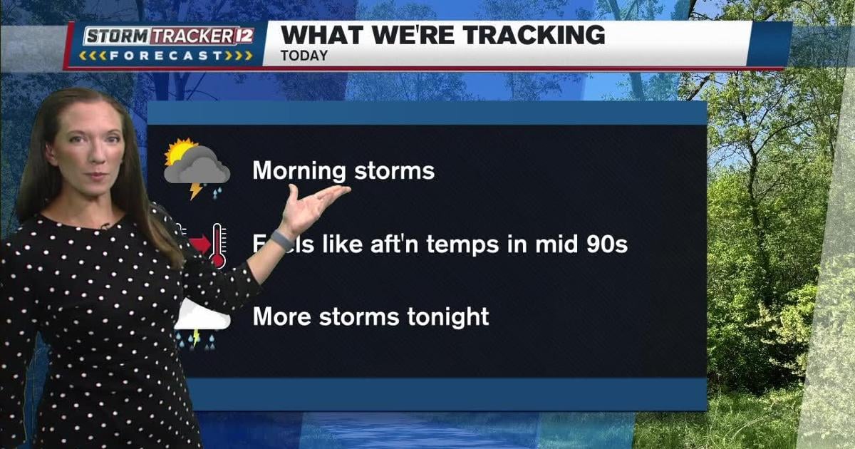 Rain this morning with strong storms possible overnight | Forecast [Video]