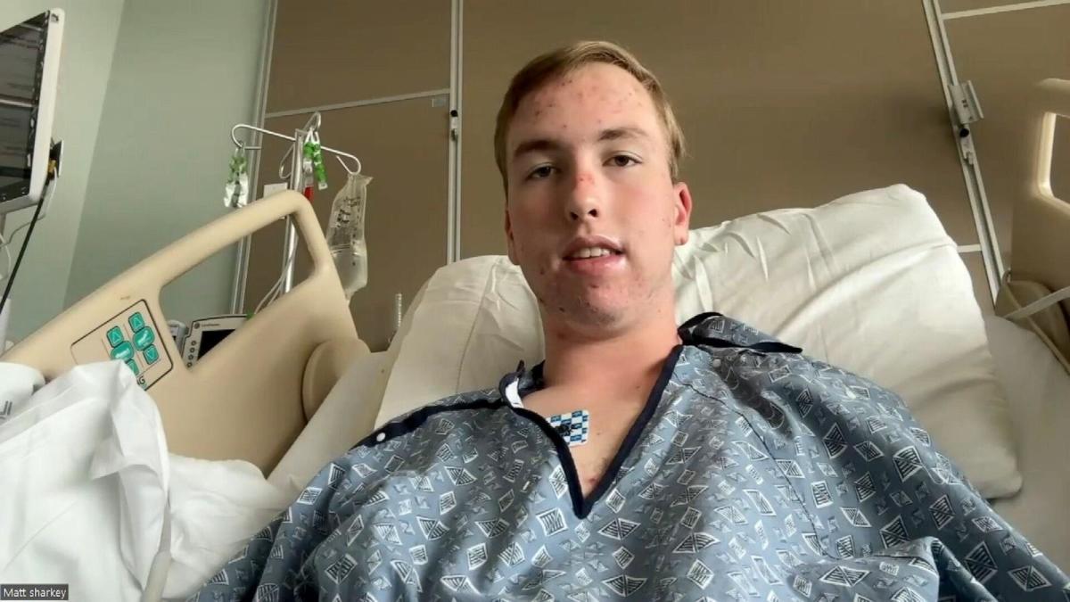 Teen speaks out from hospital bed after surviving lightning strike [Video]