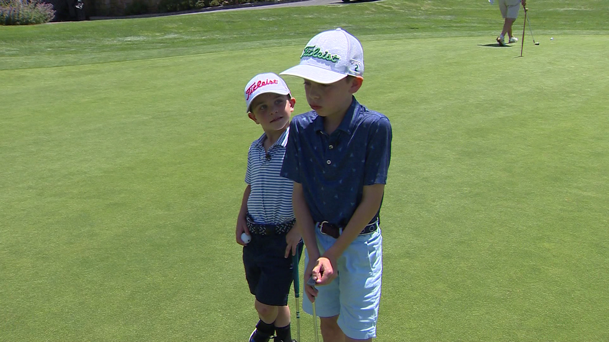 Massachusetts brothers, 10 and 7, headed to US Kids World Golf Championships [Video]