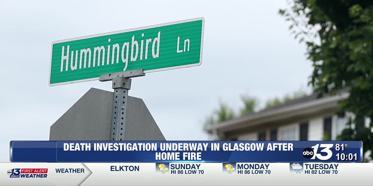 Death investigation underway in Glasgow after home fire [Video]