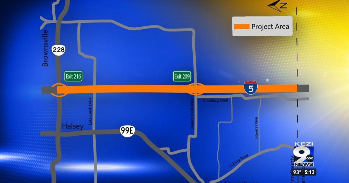 Halsey I-5 onramps to see overnight closures starting July 21 | Video