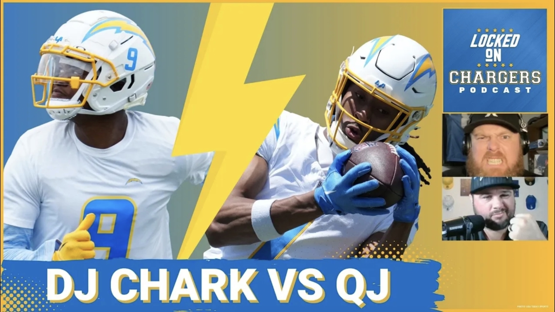 Chargers Camp Battles: Quentin Johnston Will have to Vastly Improve to Keep DJ Chark Away [Video]
