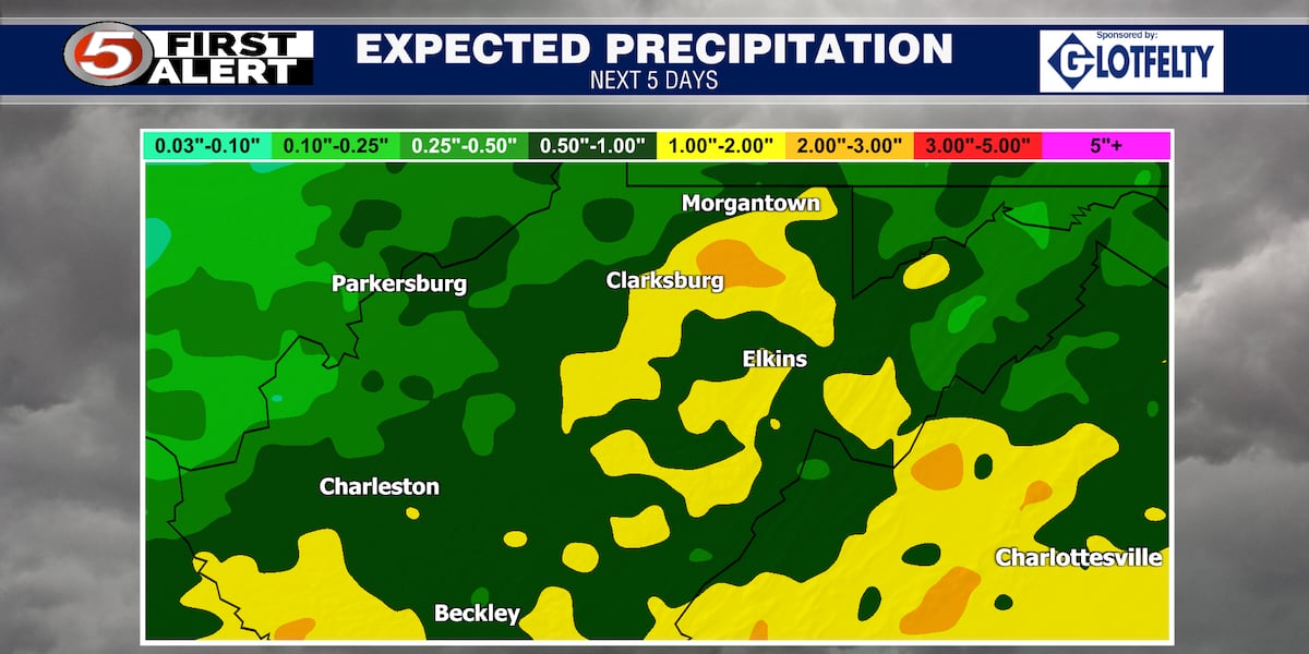 Rain showers and thunderstorms start this morning [Video]