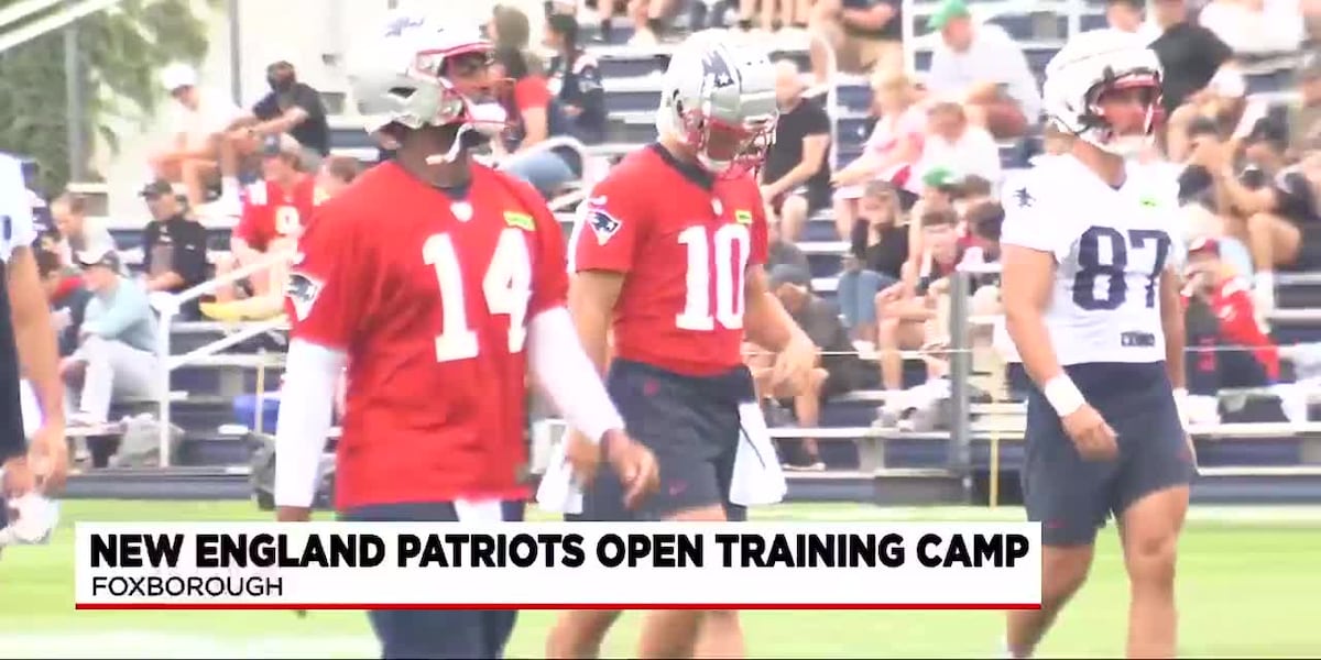 Patriots open training camp for 2024 season [Video]