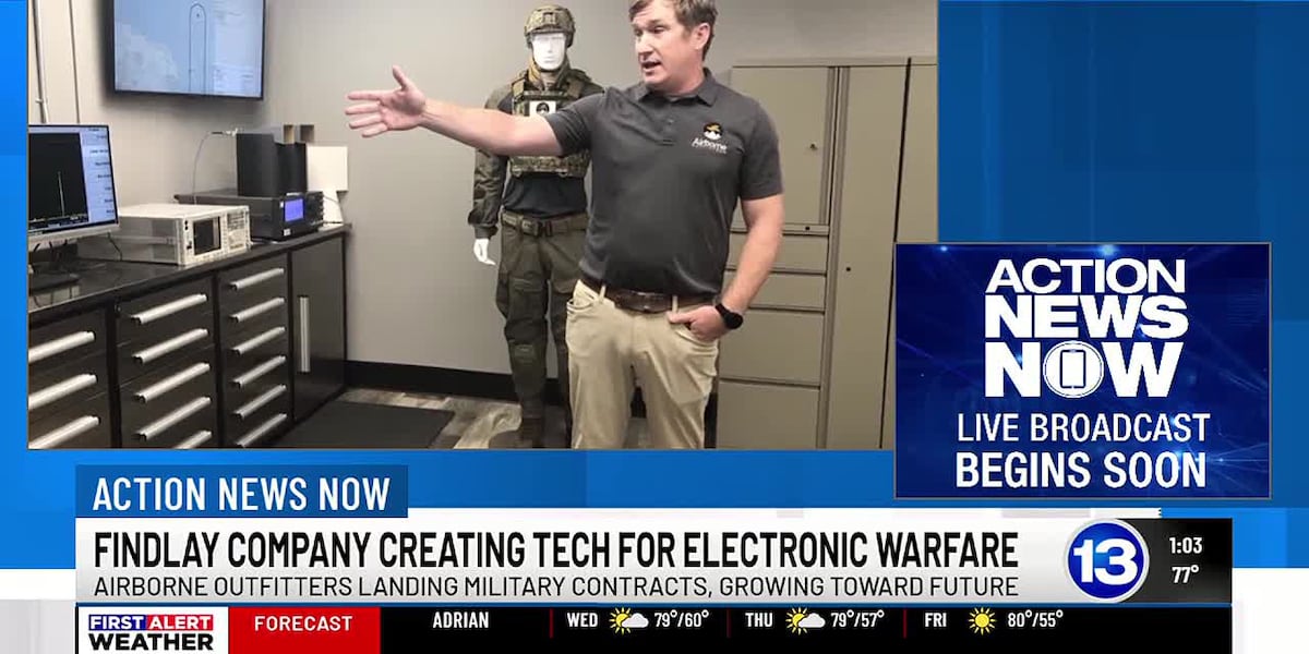Findlay company landing military contracts, creating products for electronic warfare [Video]