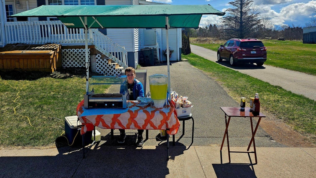 N.S. news: Young Amherst entrepreneur gifted new cart [Video]