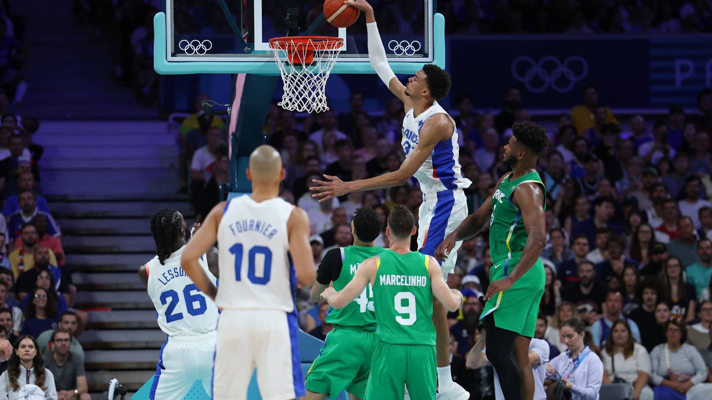 Victor Wembanyama and France hold off Brazil to take 78-66 win  WSOC TV [Video]