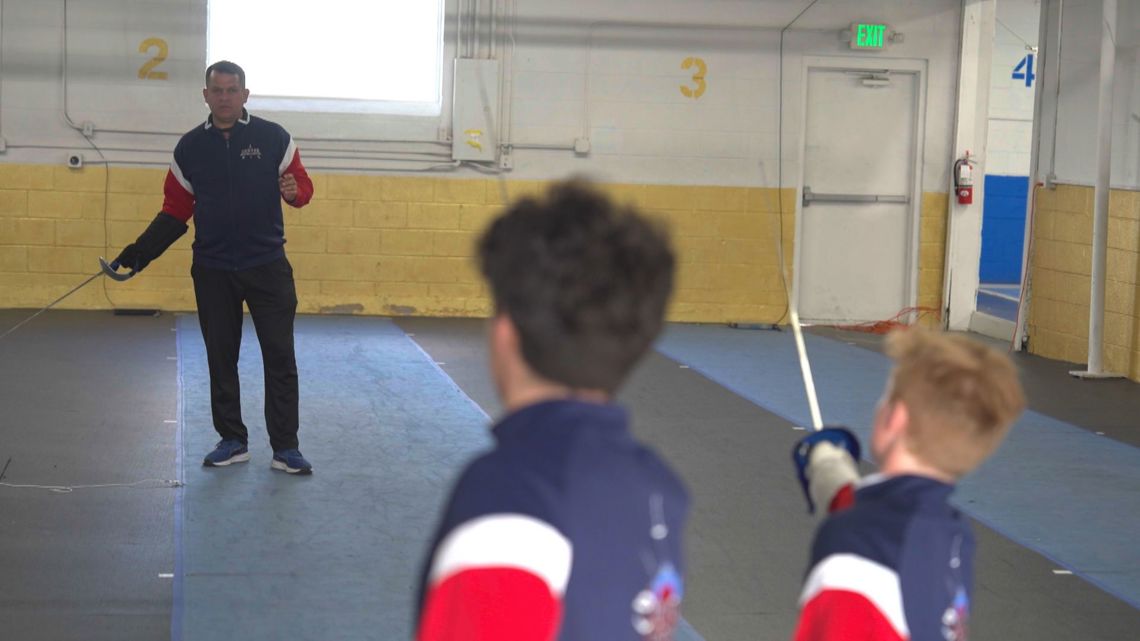 Hender Medina fencing coach in Denver [Video]