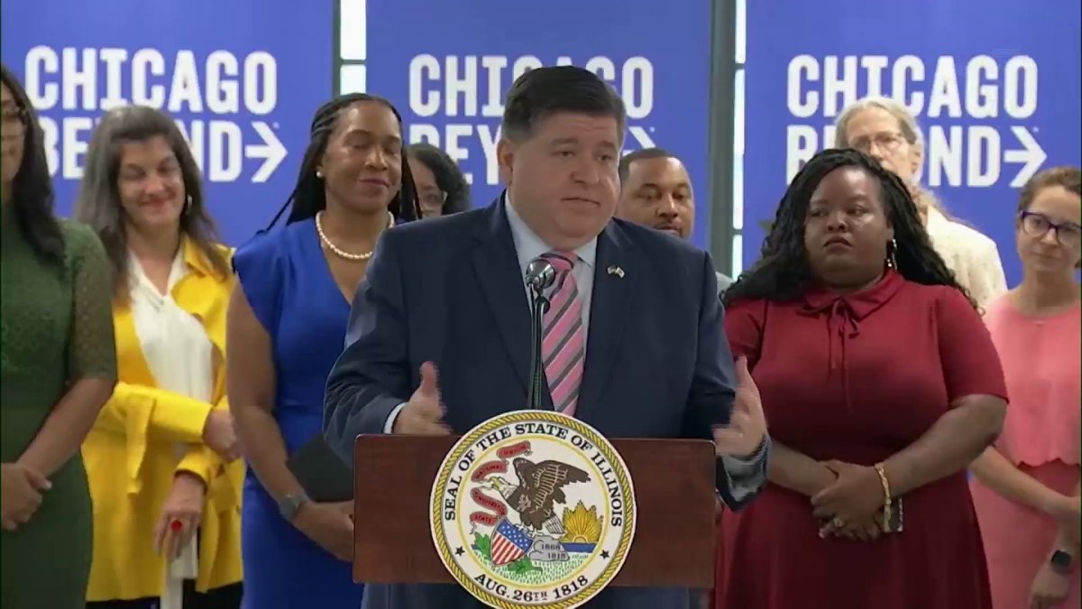 Gov. Pritkzer says current Bears stadium proposal unacceptable to anyone in the legislature  NBC Chicago [Video]