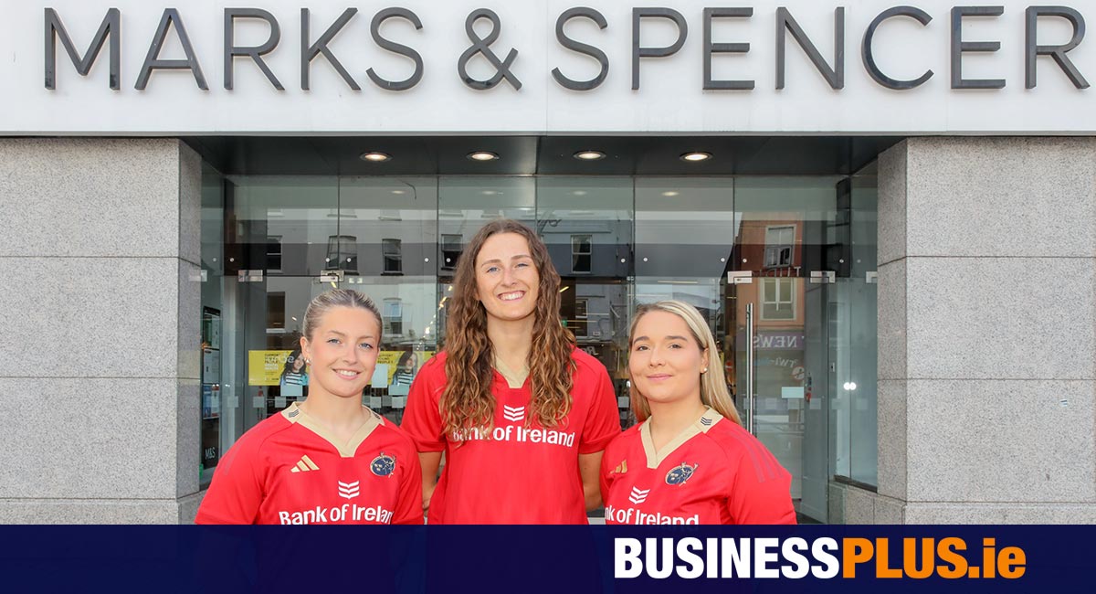 Marks & Spencer lineout with Munster Rugby Senior Womens team for second year [Video]