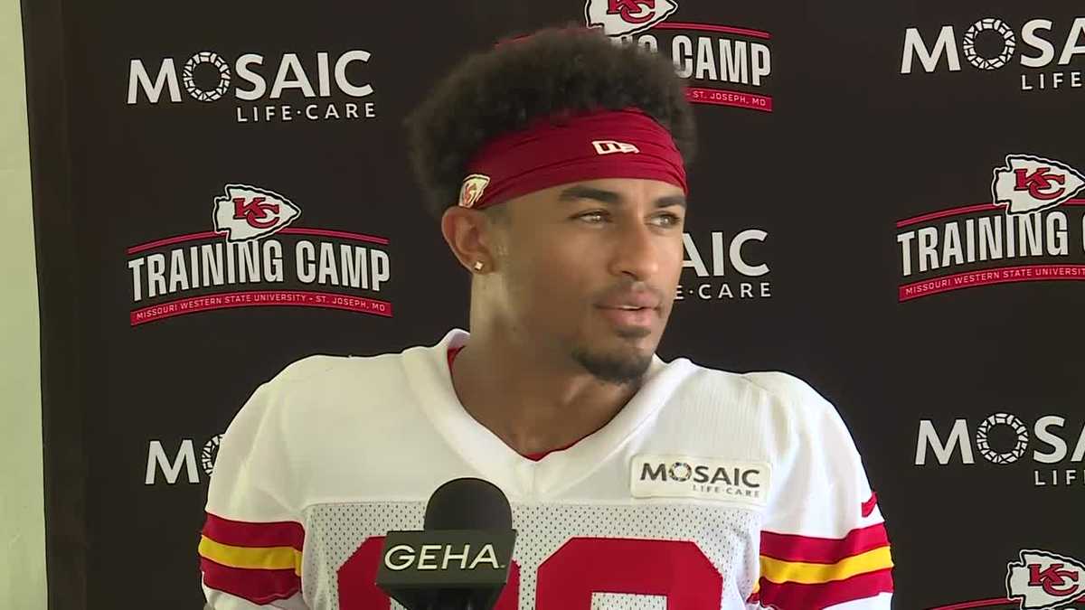 Trent McDuffie and Creed Humphrey talk at Chiefs training camp [Video]