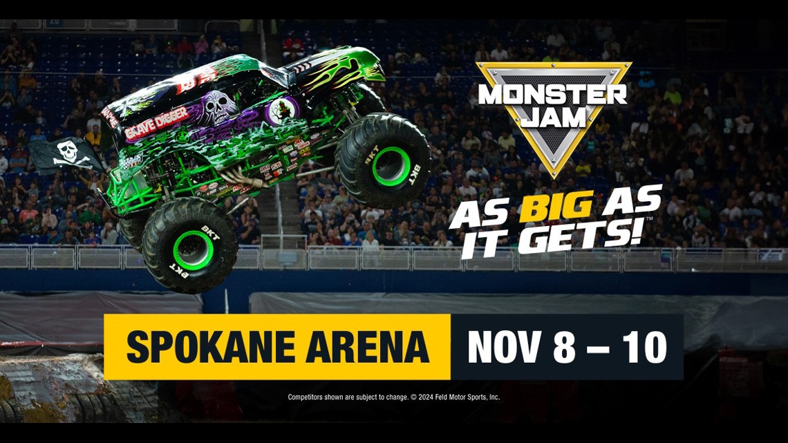 Monster Jam is coming to Spokane Arena in November [Video]