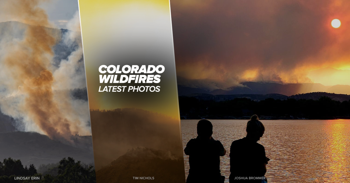 Photos capturing views of the three fast-moving Colorado wildfires [Video]