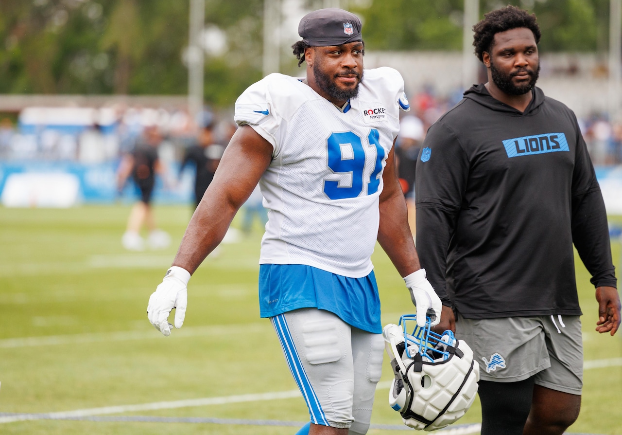 Watch out for this D-lineman, who is one of the best players in Lions camp [Video]