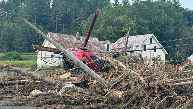 Vermont resident says there’s ‘no way’ she’s returning after another round of flooding destroys her home, car [Video]