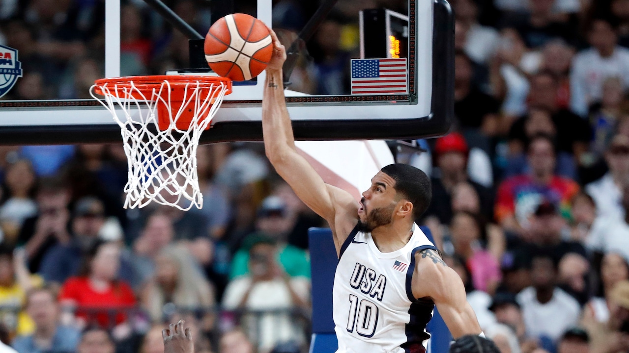 Jayson Tatum among USA lineup changes vs. South Sudan after benching [Video]