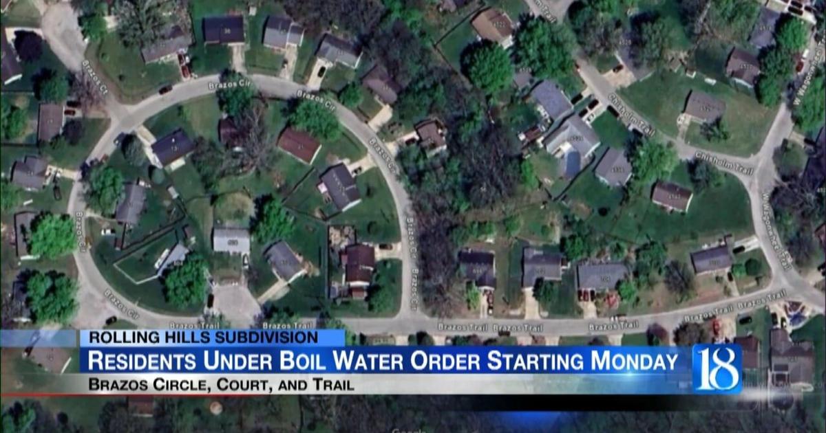 Rolling Hills Subdivision Residents Under Boil Water Order Starting Monday | News [Video]