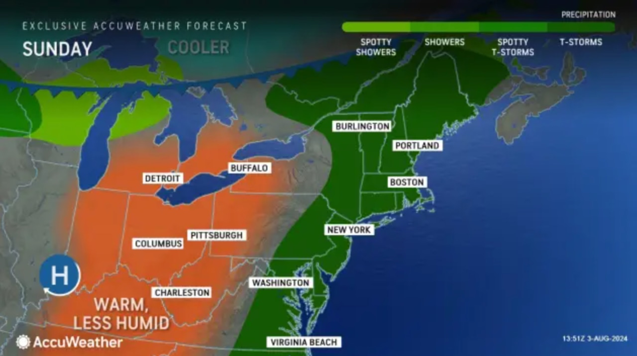 N.J. weather: Severe thunderstorms in forecast again today with threat of downpours, gusty winds [Video]