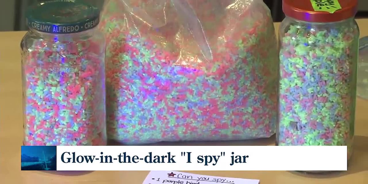 Make a glow-in-the-dark “I spy” jar [Video]